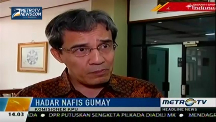 KPU Tunggu Rincian UU dari DPR