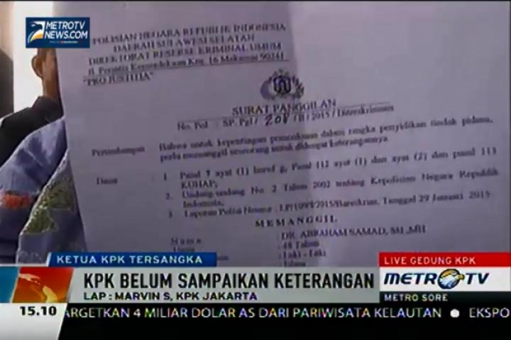 ​Sprindik Tak Jelas, Abraham Samad Emoh Penuhi Panggilan