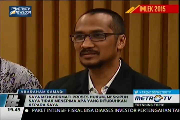 ​Jadi Tersangka, Abraham Samad: Saya Tidak Terima 