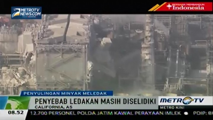 Kilang Minyak Exxon Mobil Meledak