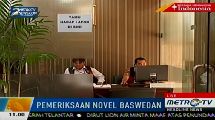 Pemeriksaan Novel Baswedan Terkait Kasus Sarang Burung Walet