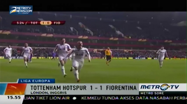 Tottenham dan Fiorentina Harus Puas dengan Hasil Imbang 