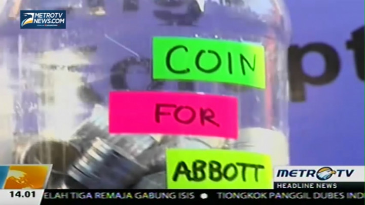 Aksi Kumpulkan Koin untuk Australia Digelar di Bundaran HI