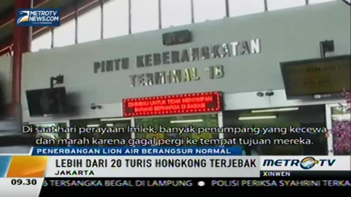 Xinwen: Penerbangan Lion Air Berangsur Normal 