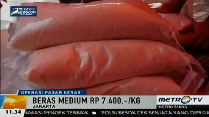 ​Bulog Gelar Operasi Pasar Beras