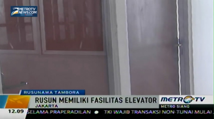 Diresmikan Ahok, Rusunawa Tambora Siap Dihuni Warga