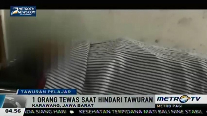 Seorang Siswi SMK Tewas Saat Berusaha Hindari Tawuran Antarpelajar