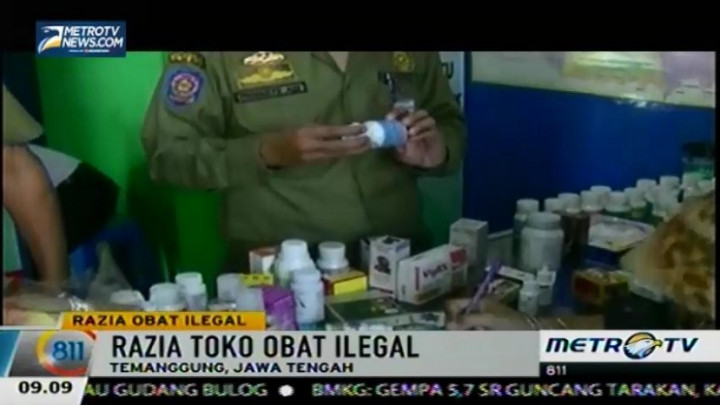 ​BPOM Jateng Gerebek Toko Obat Ilegal