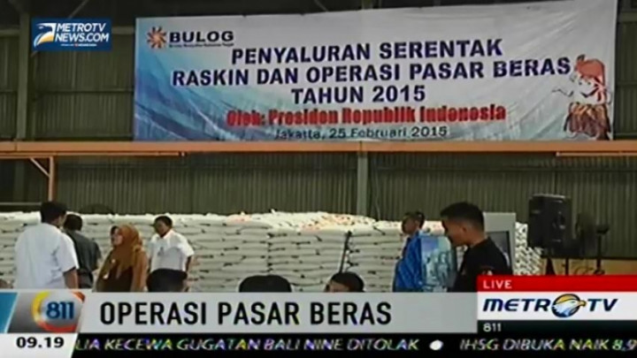 ​Pemerintah Gelar Operasi Pasar Beras Serentak