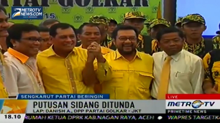 Putusan Sidang Mahkamah Golkar Ditunda 