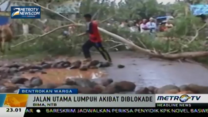Satu Orang Tewas dalam Bentrokan Warga di Bima
