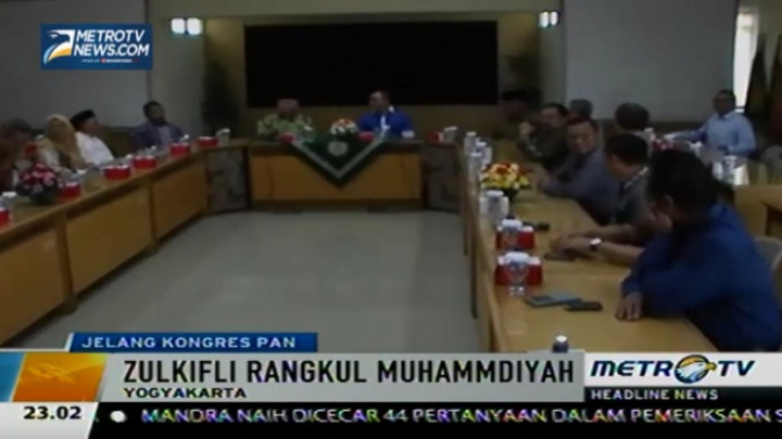 Jelang Kongres PAN, Zulkifli Hasan Kunjungi Kantor PP Muhammadiyah