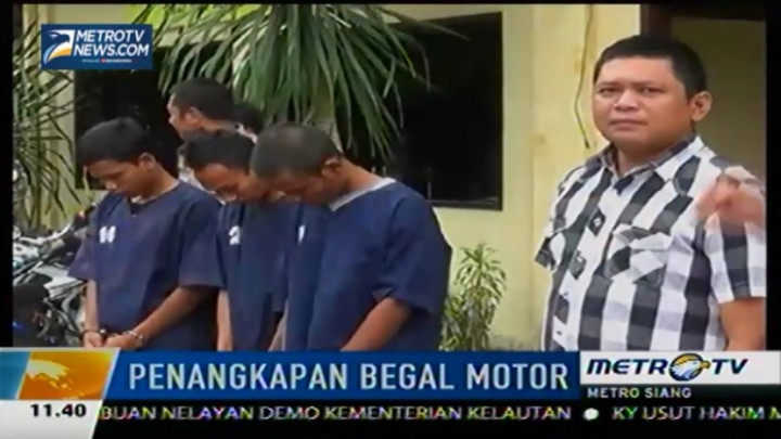 Tiga Pembegal Sadis Berhasil Dibekuk Polres Cilegon