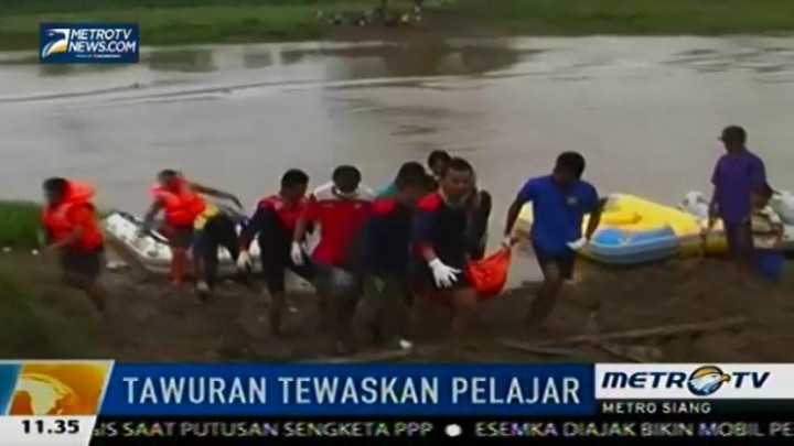 ​Dua Pelajar Tewas Tenggelam Saat Tawuran