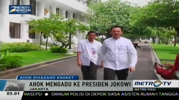 Ahok Mengaku Dapat Restu Jokowi untuk Laporkan Persoalan APBD