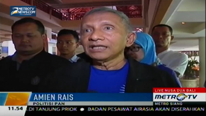 Ingin Regenerasi, Amien Rais: Saya Dukung Pak Zul    