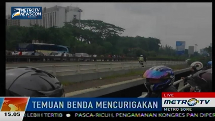 Polisi Temukan Dua Benda Mencurigakan di Tol Semanggi