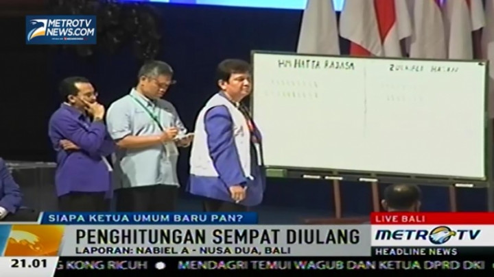 Perhitungan Sementara, Hatta Rajasa Ungguli Zulkifli Hasan  