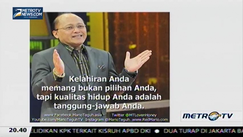 Mario Teguh: Jadi Mantan atau Jadi Manten (6)
