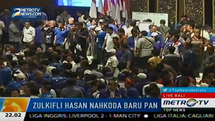 Zulkifli Hasan Terpilih Sebagai Ketua Umum PAN 