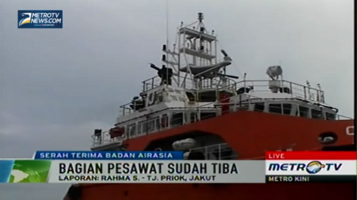 Serah Terima Badan Pesawat AirAsia QZ8501