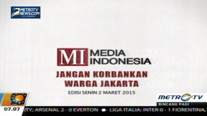 Jangan Korbankan Warga Jakarta