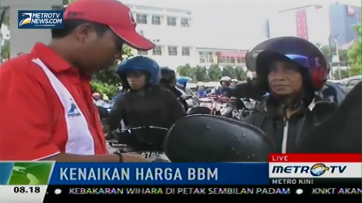 Premium Naik Rp200, Masyarakat Banyak yang Tidak Tahu