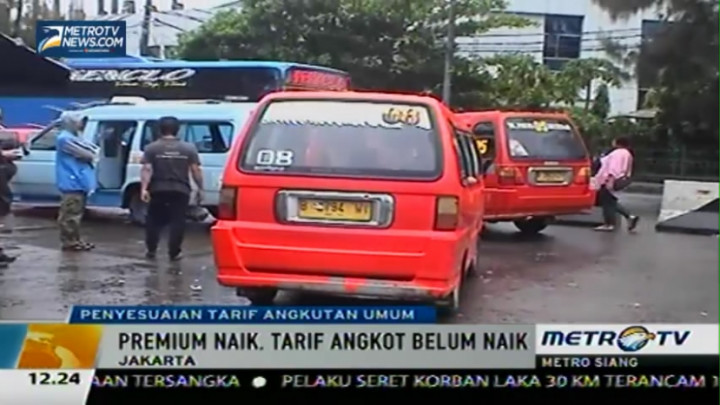 Harga BBM Fluktuatif, Sopir Angkot Bingung Tentukan Tarif