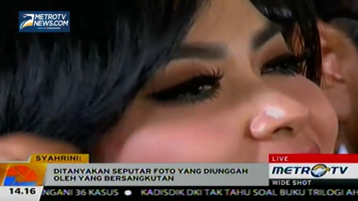 Syahrini: Penyidik Bilang 