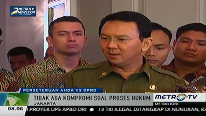 Ahok: Tidak Akan Ada Kompromi