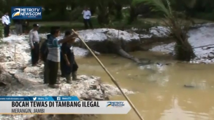 Cari Batu Akik, Bocah 8 Tahun Tewas Tenggelam