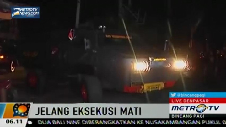 Dua Terpidana Mati Kasus Narkoba Bali Nine Dipindahkan