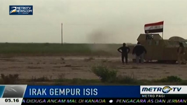 Pasukan Irak Dibantu, Shiite, Sunni, dan Iran Serang Kota Tikrit