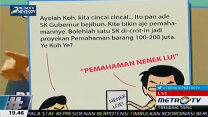 Seteru Ahok vs DPRD, Ahok: Pemahaman Nenek Lu!   