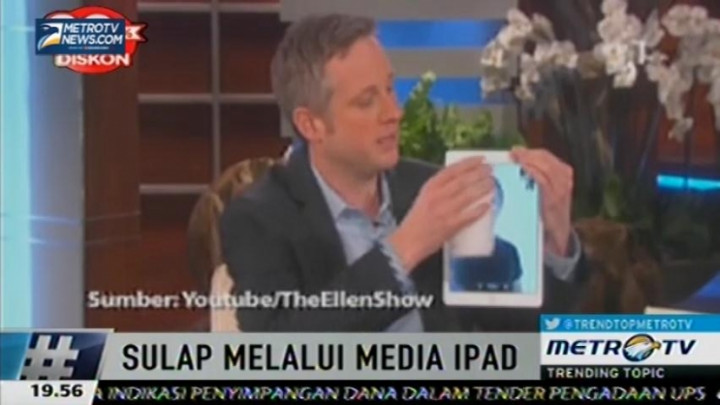 Simon Pierro Sulap Melalui Media Ipad 