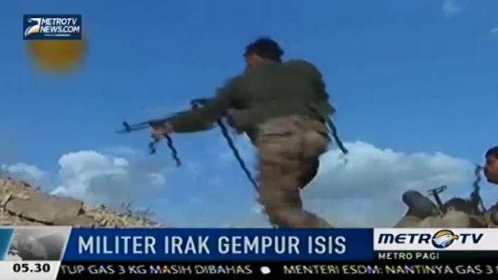 ​Militer Irak Kembali Serang Basis ISIS di Tikrit