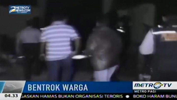 Kelompok Ormas Kembali Terlibat Bentrok dengan Warga