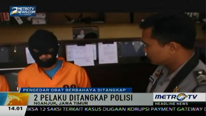 Dua Pengedar Obat Racikan Ditangkap