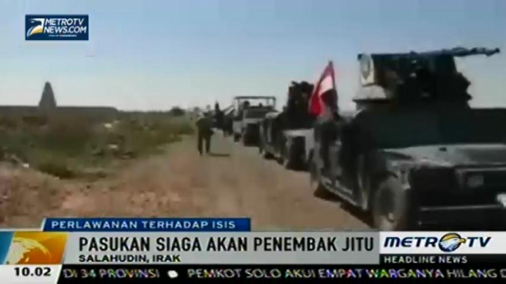 Pasukan Irak Klaim Kuasai Basis ISIS di Tikrit
