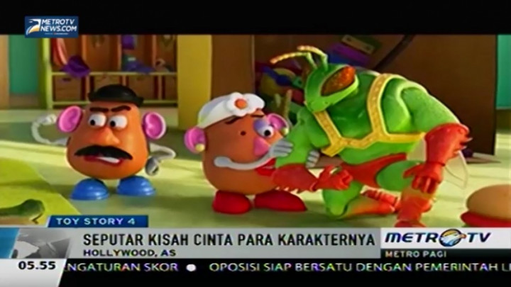 'Toy Story 4' akan Jadi Film Komedi Romantis