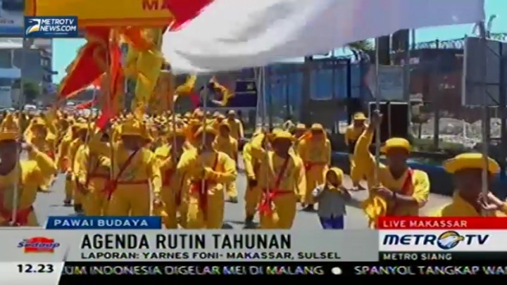 Rayakan Cap Go Meh, Warga Makassar Gelar Pawai Budaya 