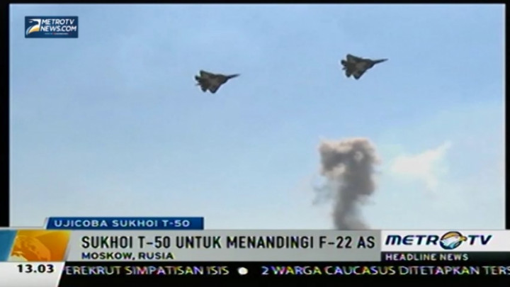  Rusia Rilis Pesawat Sukhoi Baru 