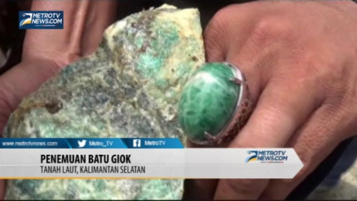 Bongkahan Batu Giok Ditemukan di Area Seluas 1 Km  