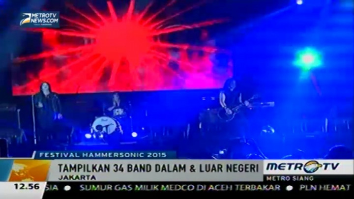 Lamb of God Guncang Panggung Hammersonic 2015