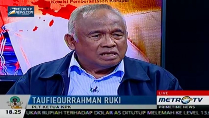 Ruki: Pelimpahan Kasus BG Keputusan Semua Pimpinan KPK