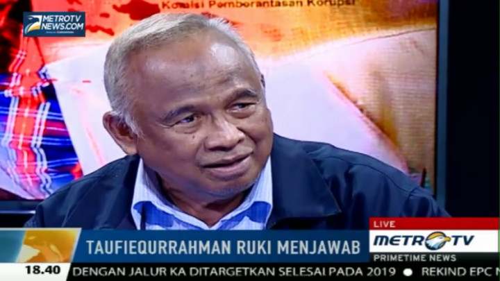 Ruki: Pemberantasan Korupsi Tidak Perlu Inpres