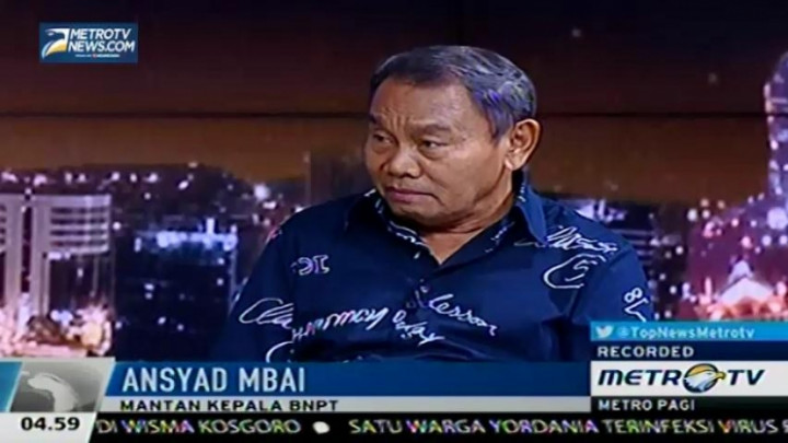 Ansyad Mbai: Sulit Bantah WNI yang Hilang di Turki tidak Bergabung ke ISIS