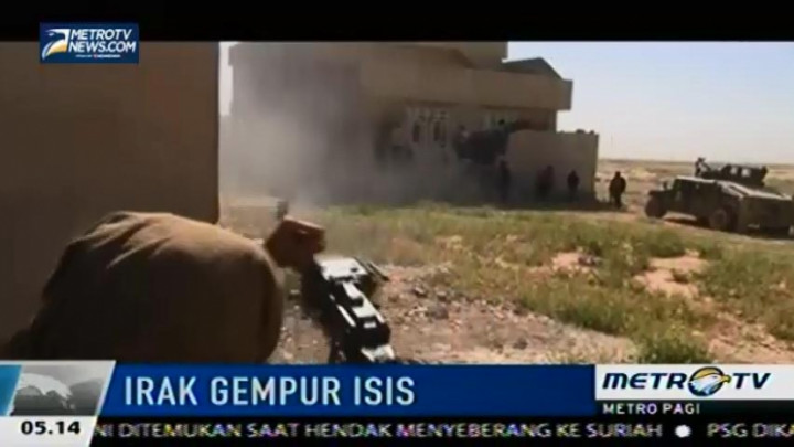 Pasukan Irak Terus Gempur Basis ISIS