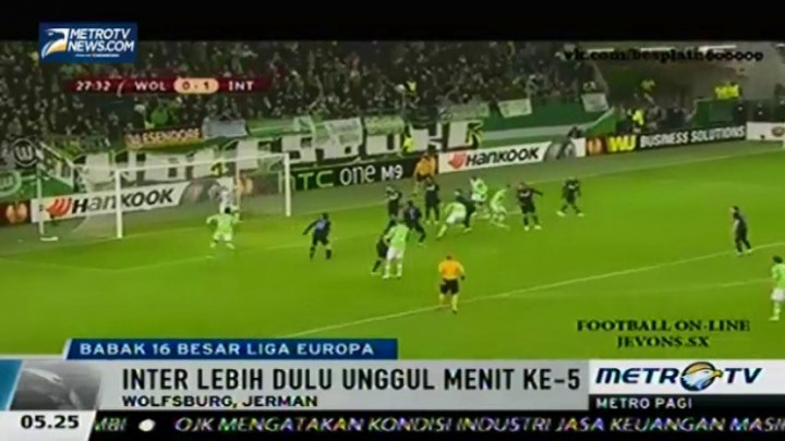 Wolfsburg Taklukkan Inter Milan 3-1