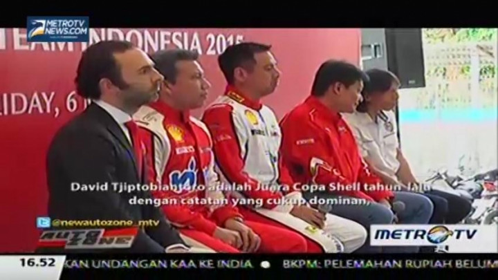 Indonesia Kirim Dua Pembalap ke <i>Ferarri Challenge</i> 2015